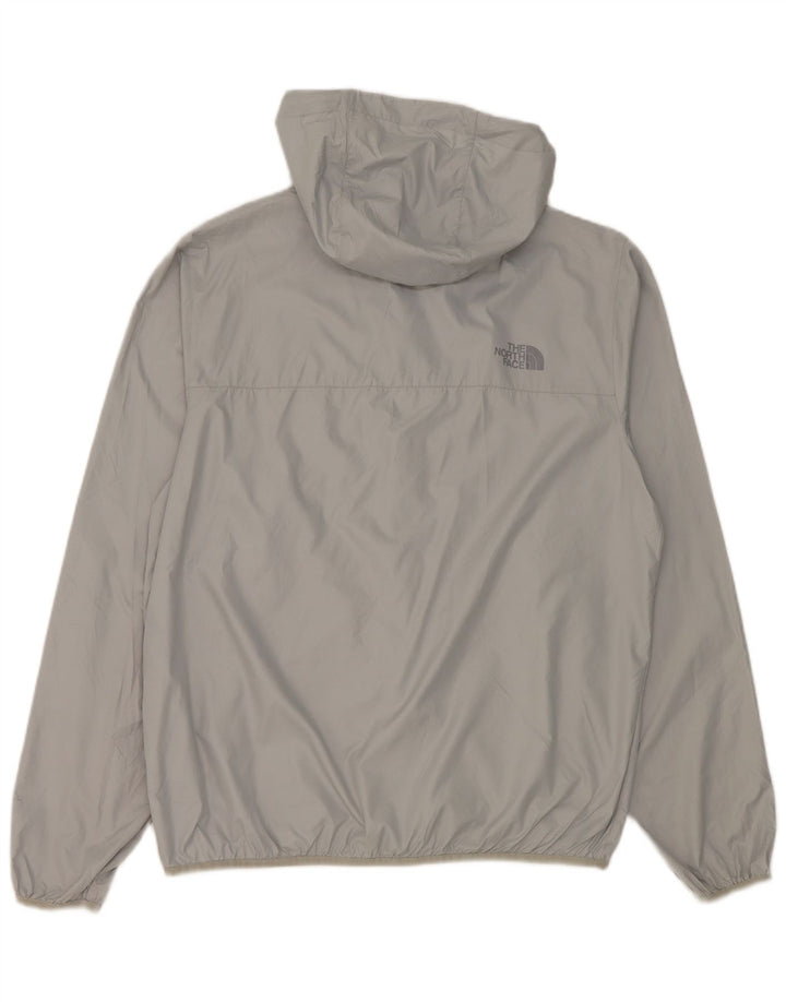 The North Face Chaqueta impermeable con capucha para hombre UK 38 Poliéster gris medio