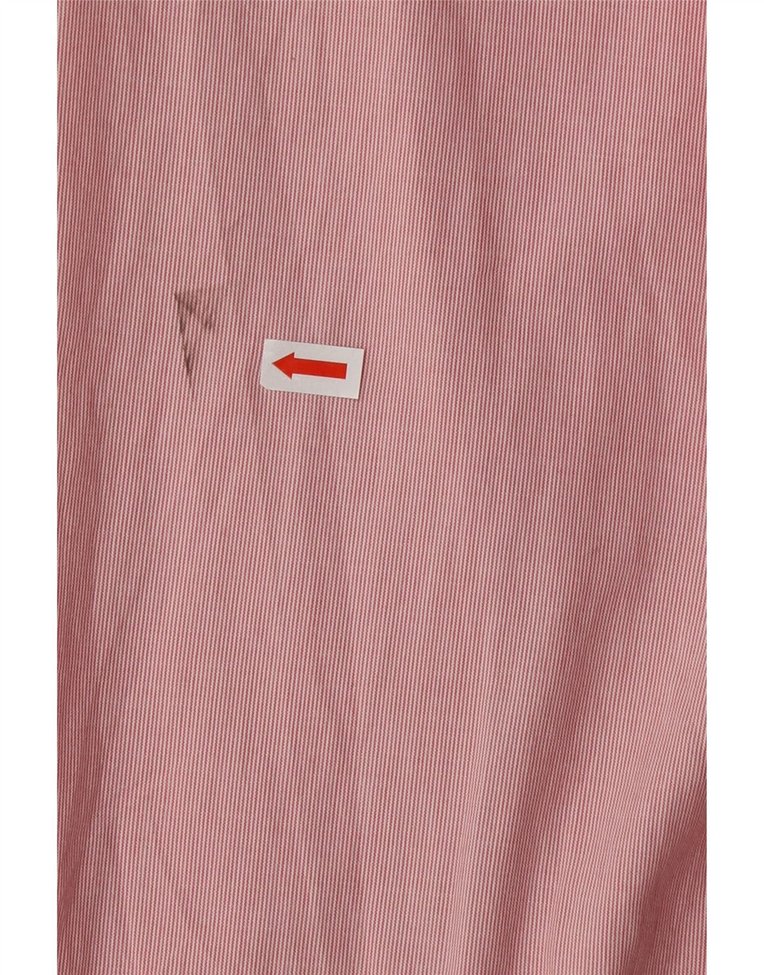IZOD Mens Shirt XL Pink Pinstripe Cotton Vintage Izod and Second-Hand Izod from Messina Hembry 