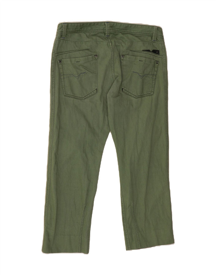 DIESEL Womens Darron Regular Slim Tapered Jeans W34 L25 Green Vintage Diesel and Second-Hand Diesel from Messina Hembry 