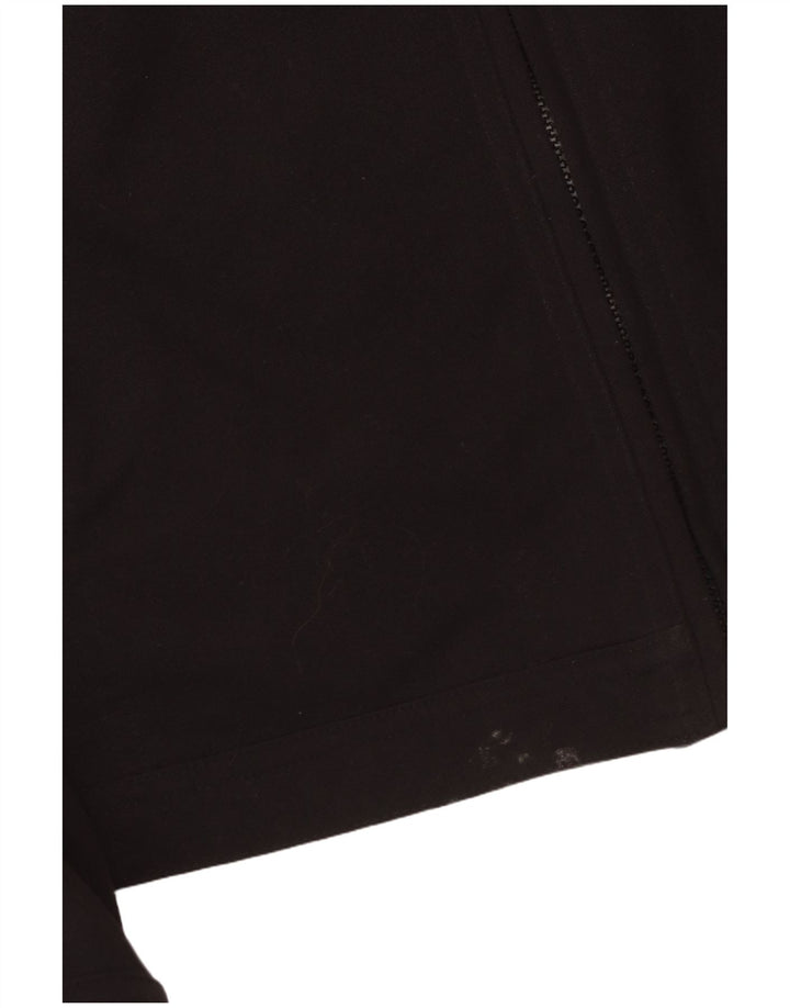 JACK WOLFSKIN Chaqueta impermeable para hombre UK 36/38 Medium Negro Poliamida