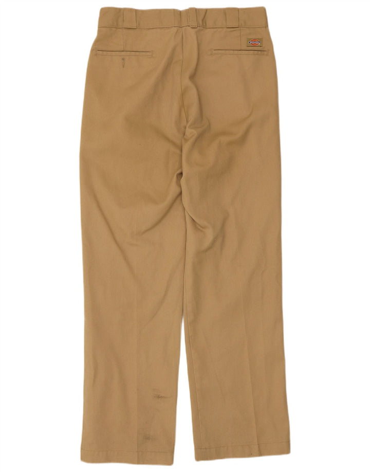 Dickies Pantalón chino recto para hombre W32 L32 Poliéster beige