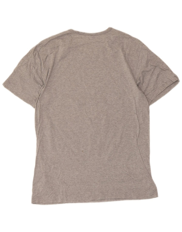 Fila Mens T-Shirt Top Small Grey