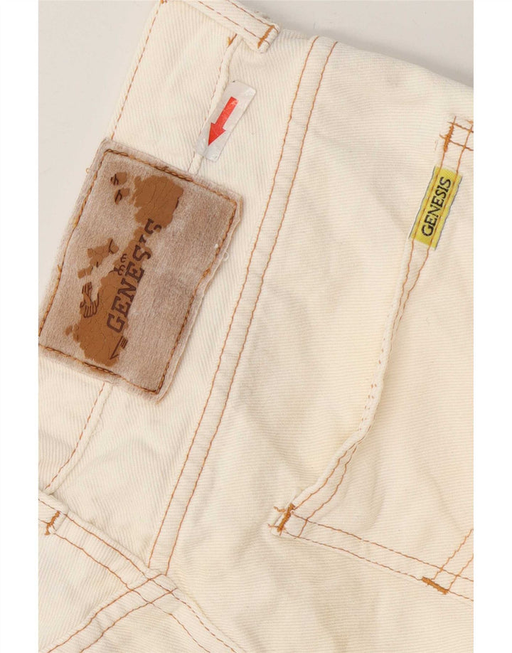 Vaqueros rectos para hombre Genesis W30 L30 blanco roto