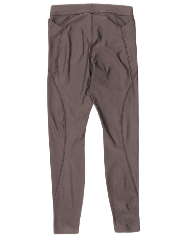 Leggings NIKE Dri Fit para mujer UK 6 XS Poliéster gris