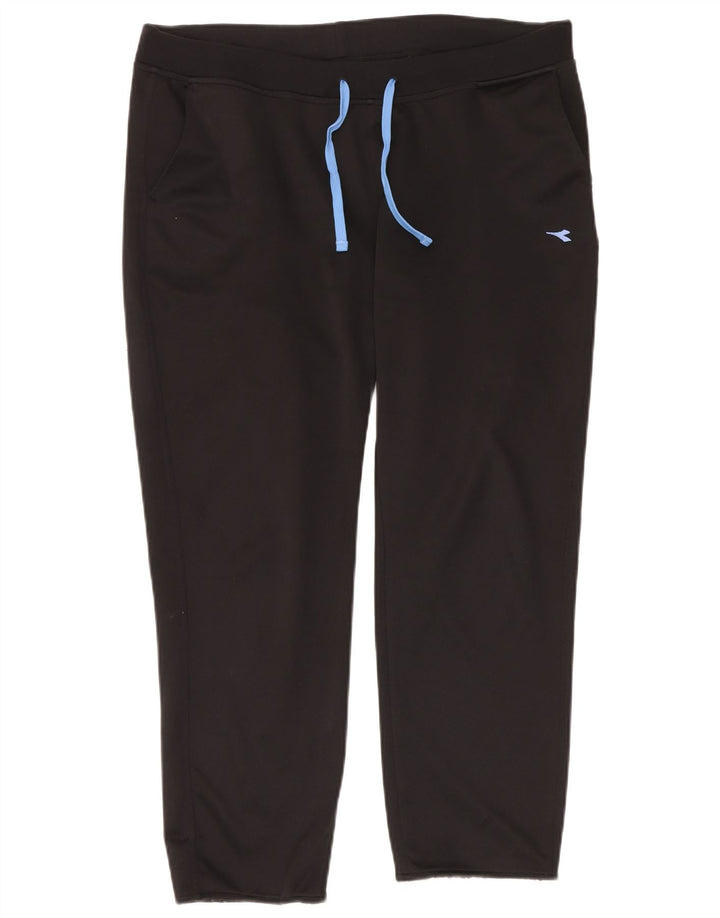 Diadora Pantalón Chándal Hombre XL Negro Poliéster