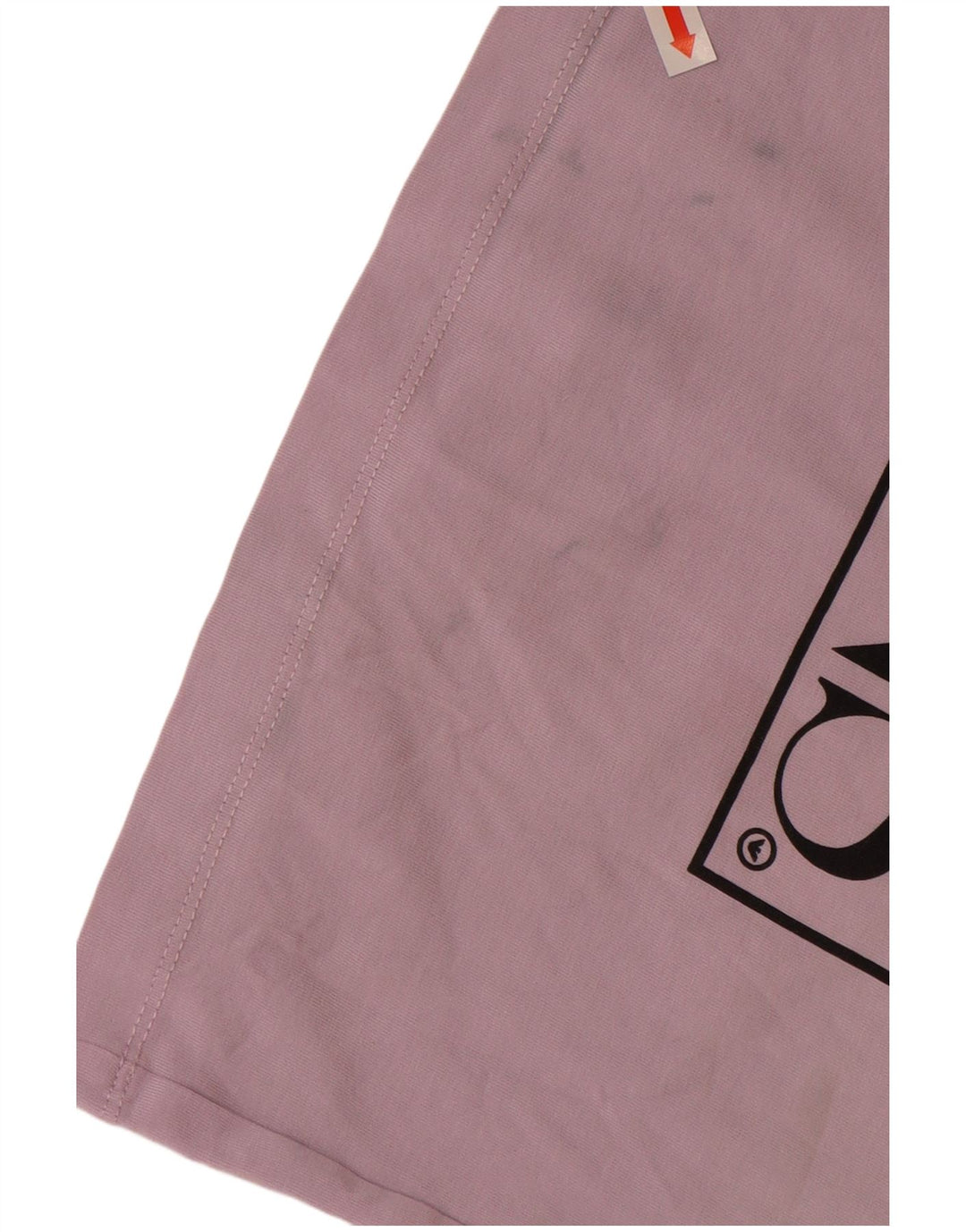 ARMANI JEANS Camiseta gráfica para mujer Top EU 36 Small Púrpura