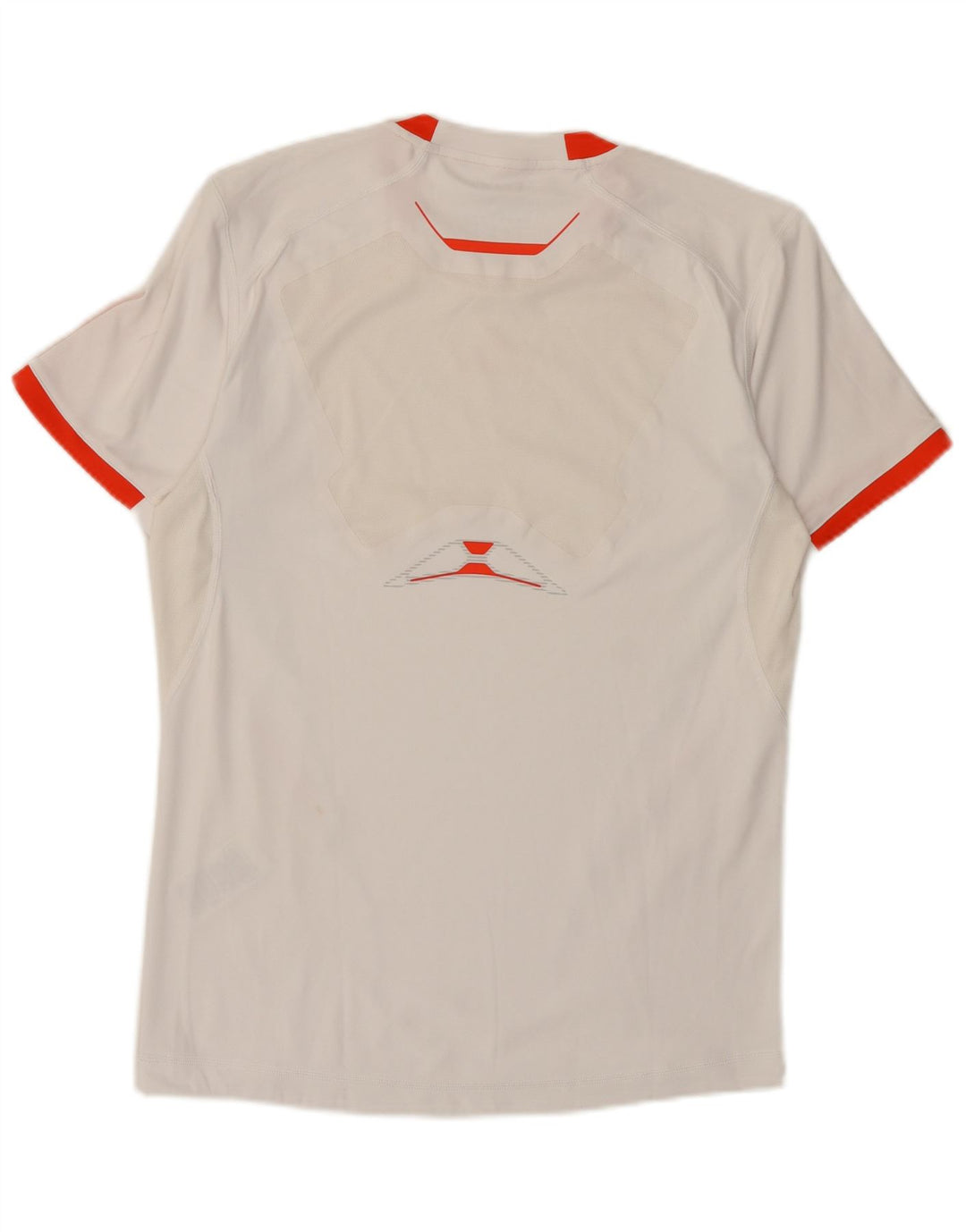 Adidas Hombre Climacool Camiseta Top Pequeño Blanco Colorblock Poliéster