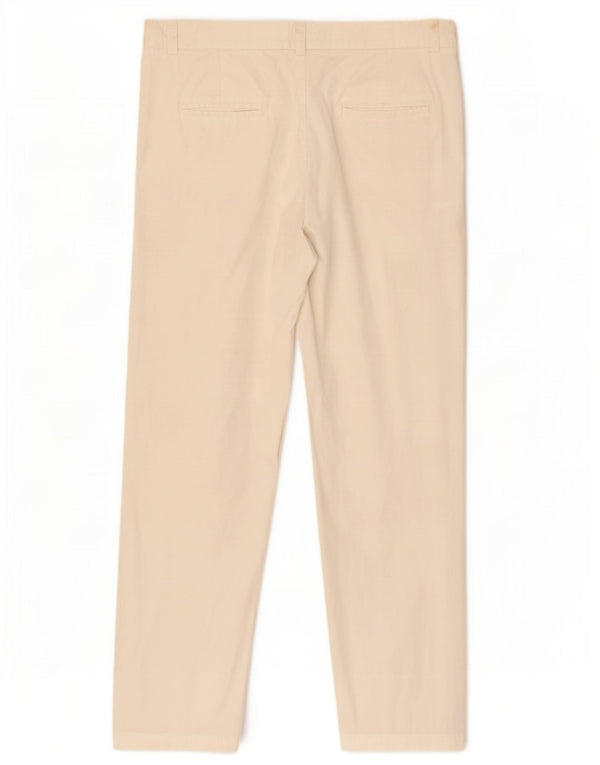 Marks & Spencer Pantalones Chinos Joggers para Mujer UK 40 Large W34 L28 Off White