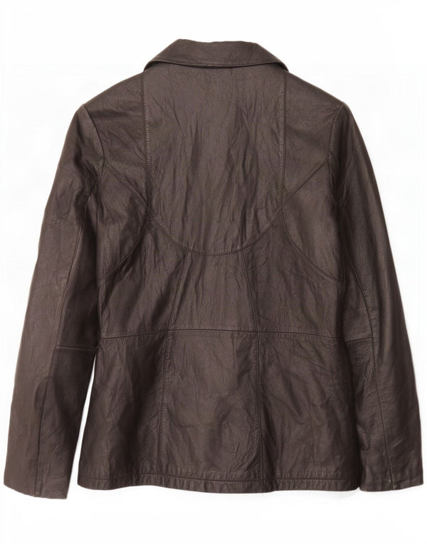 Wilsons Chaqueta de cuero para mujer UK 10 Small Black