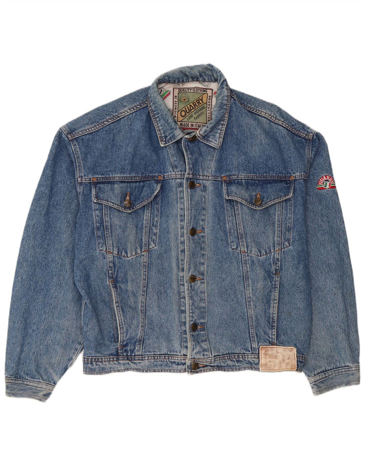 Chaqueta vaquera para hombre Quarry UK 42 XL Azul