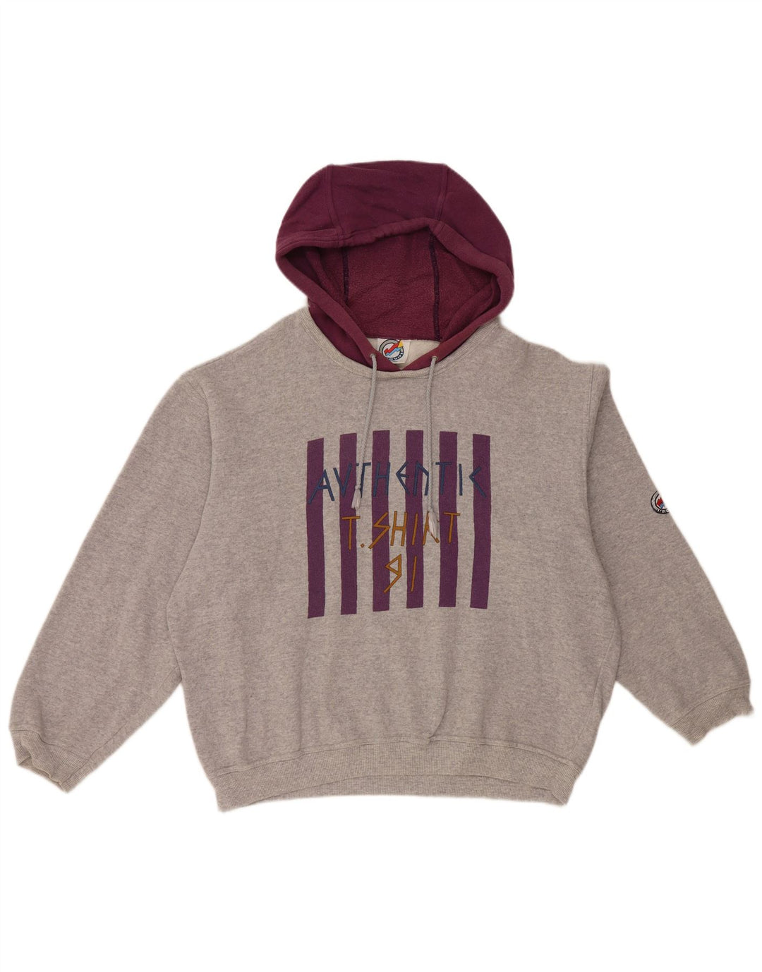 L'Equipe Jersey con capucha y ajuste holgado para mujer UK 20 2XL Algodón gris