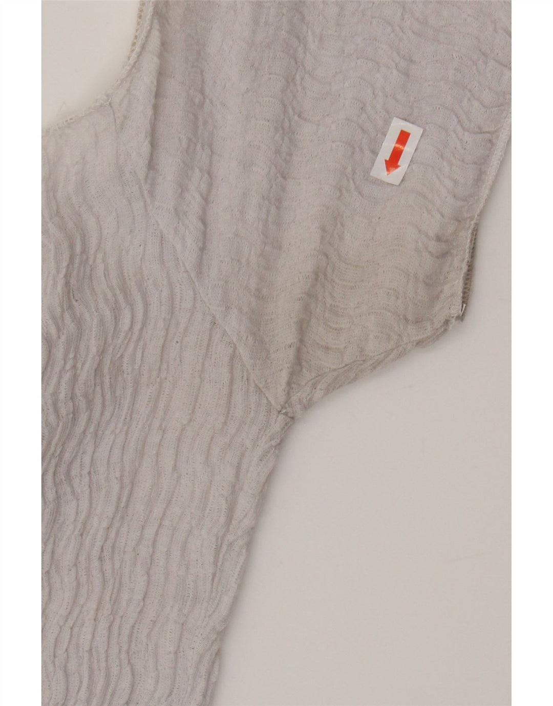 ZARA Womens Blouse Top UK 8 Small Grey