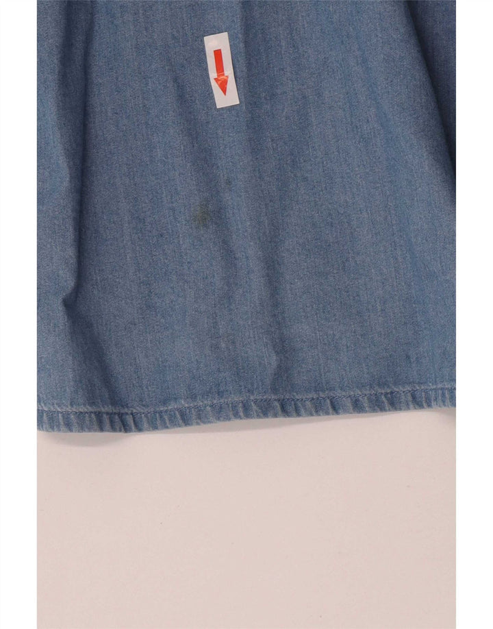 Camisa de mujer Hammerschmid EU 40 Algodón floral azul medio