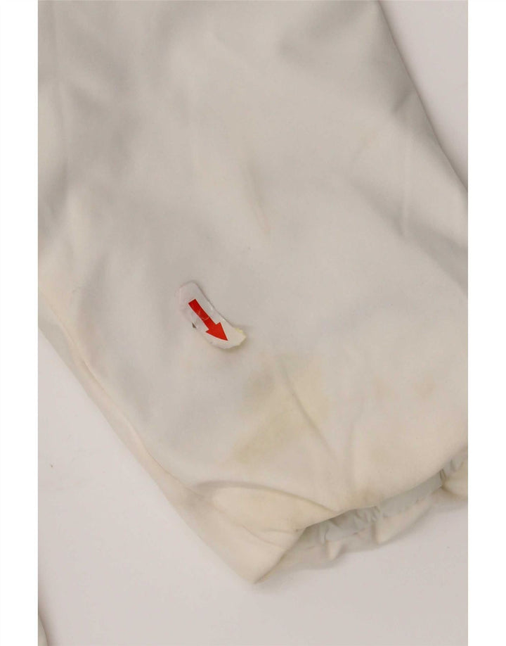 Invicta Abrigo acolchado con capucha para mujer UK 18 XL Poliéster blanco