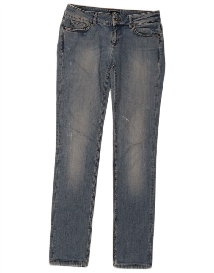 Dolce & Gabbana Vaqueros Slim Desgastados Mujer W29 L32 Algodón Azul