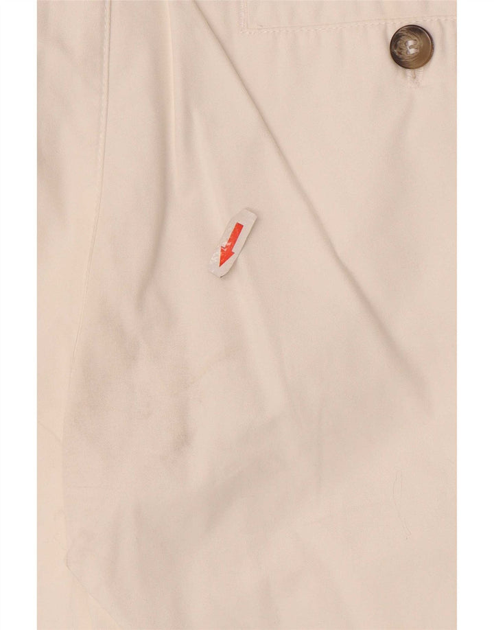 Slam Pantalones cortos chinos de ajuste personalizado para hombre IT 48 Medium W32 Algodón blanco