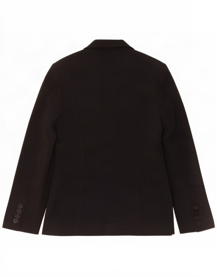 Marks & Spencer Chaqueta tipo blazer con 1 botón para mujer UK 8 Small Poliéster negro