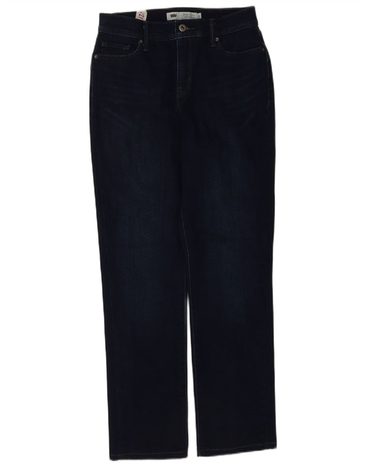 Levi's Jeans rectos 512 para mujer US 6 Medium W28 L28 Azul marino