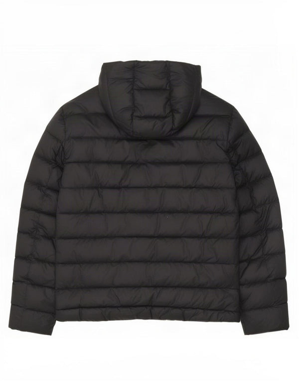 Blauer - Chaqueta acolchada con capucha para mujer, talla 40, XL, poliamida negra