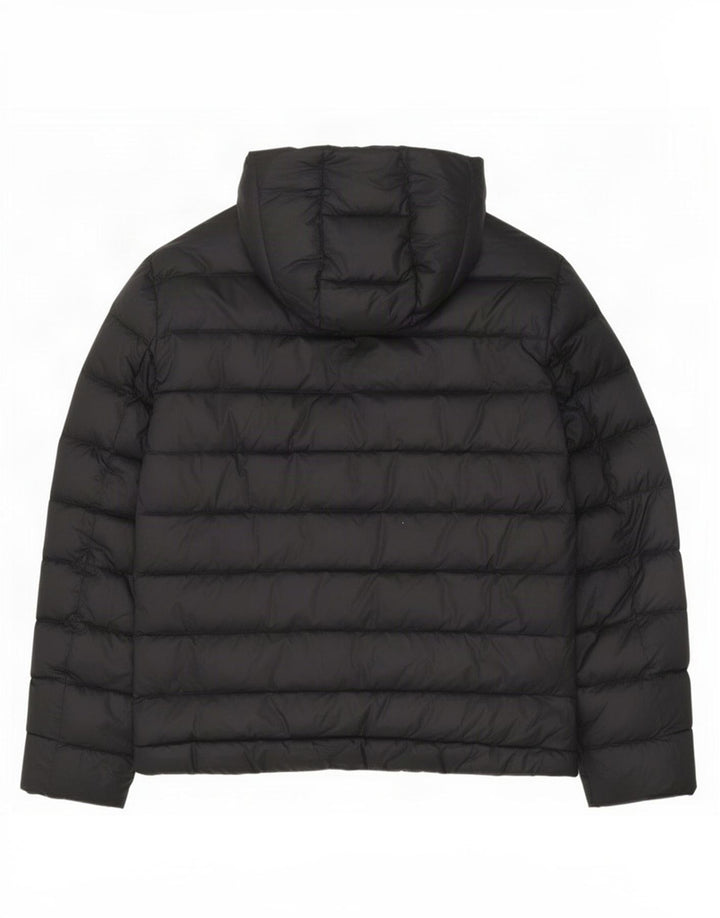 Blauer - Chaqueta acolchada con capucha para mujer, talla 40, XL, poliamida negra