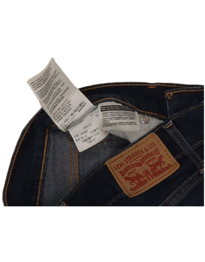 Vaqueros Levi's 715 Bootcut para mujer W26 L27 Algodón azul marino