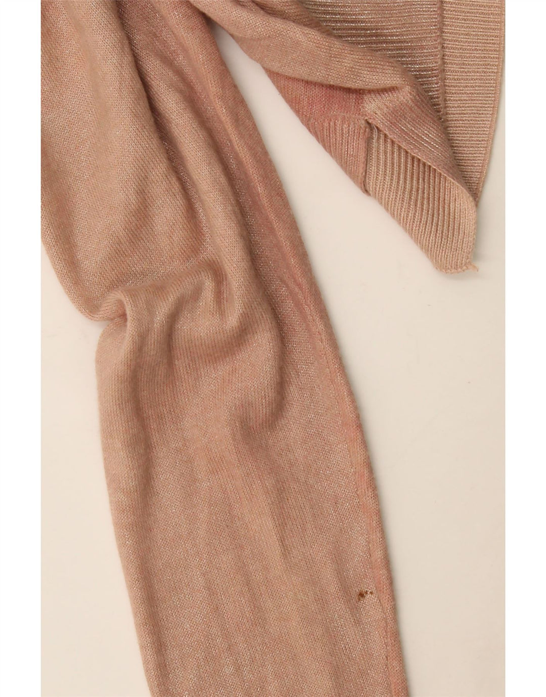 Zara - Jersey con cuello barco para mujer, talla 40, color beige medio