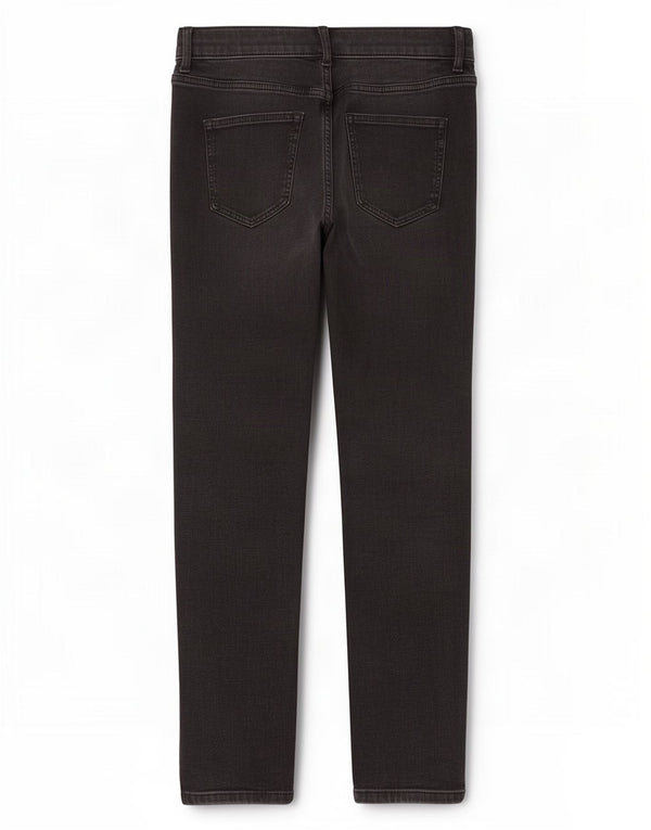 Marks & Spencer Womens Relaxed Fit Slim Jeans UK 10 Small W27 L26 Black