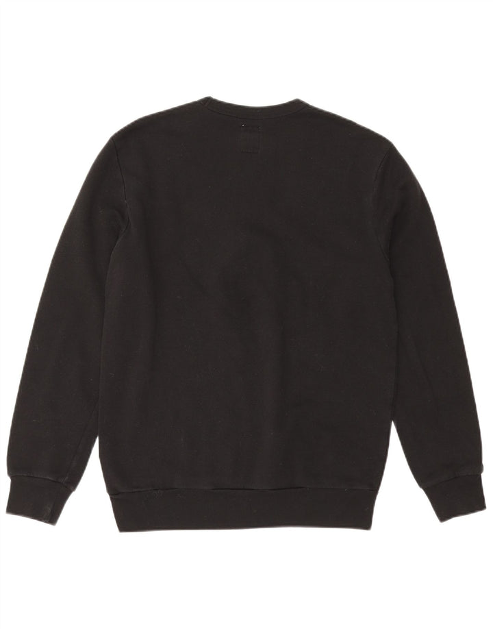 GAP Sudadera Gráfica para Hombre Jersey Pequeño De Algodón Negro