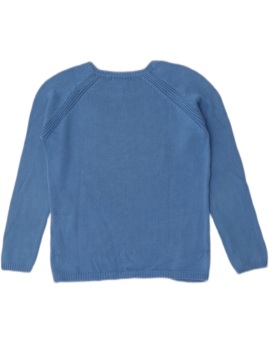 Marks & Spencer - Jersey extragrande con cuello barco para mujer, talla S, color azul