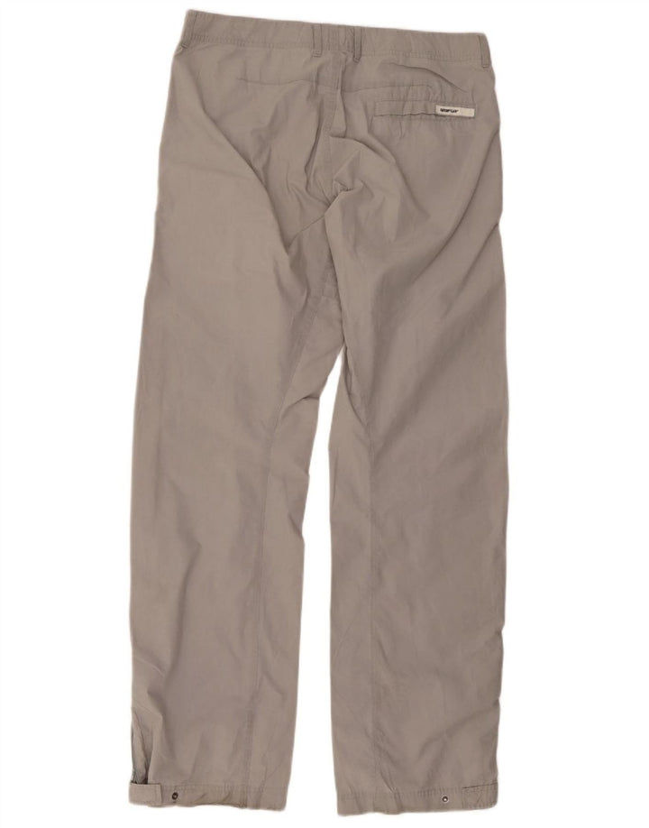 Pantalón chino recto para hombre CAT W32 L34 Poliéster gris