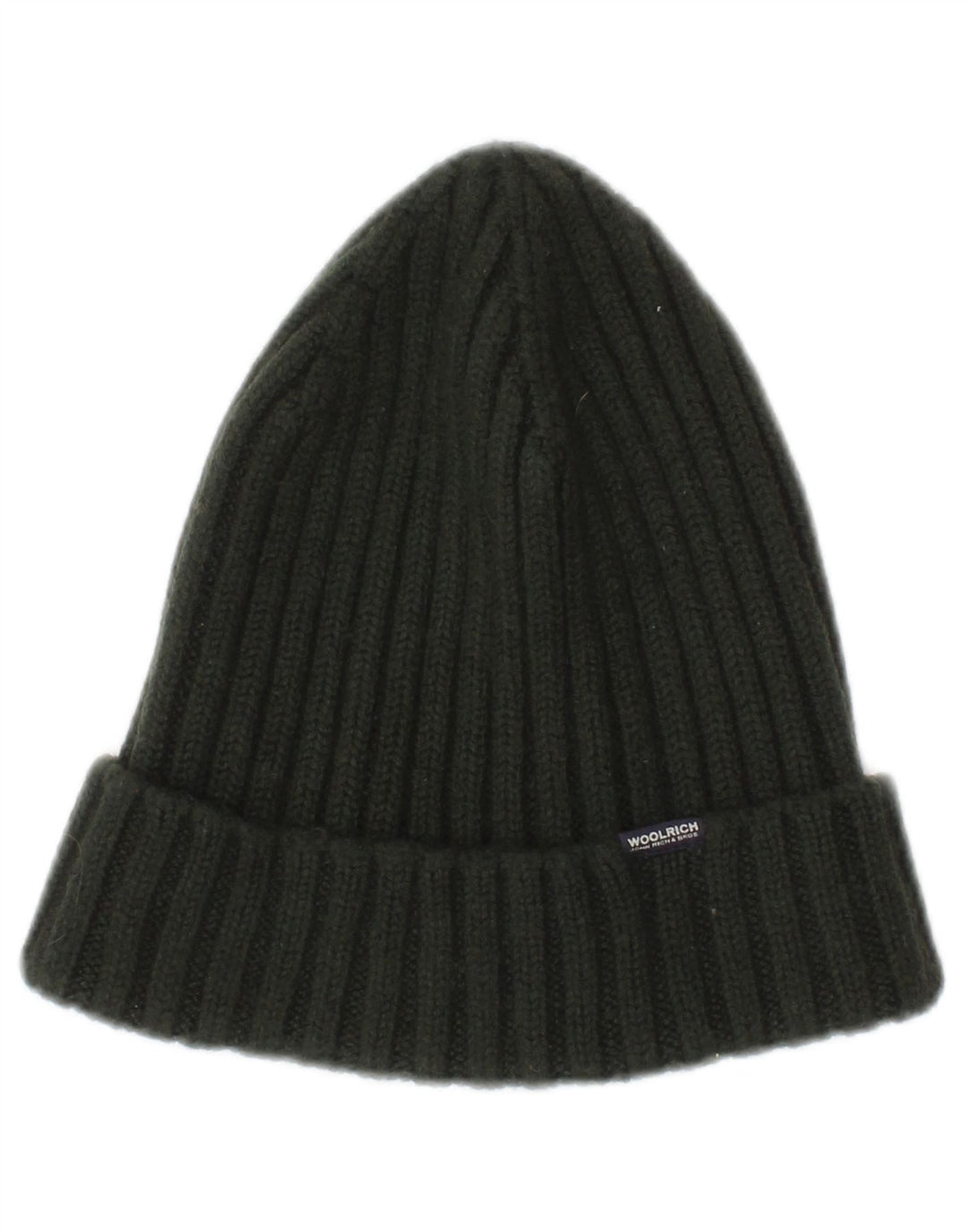 Woolrich Gorro De Punto Mujer Grande De Lana Verde