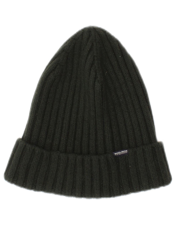 Woolrich Gorro De Punto Mujer Grande De Lana Verde