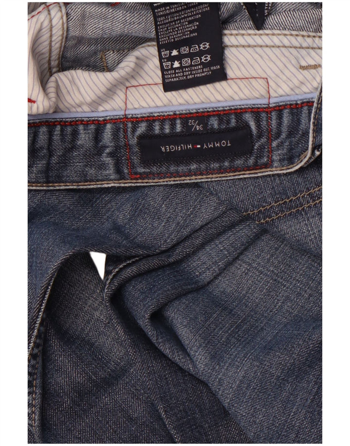 TOMMY HILFIGER Vaqueros rectos para hombre W34 L32 Algodón azul