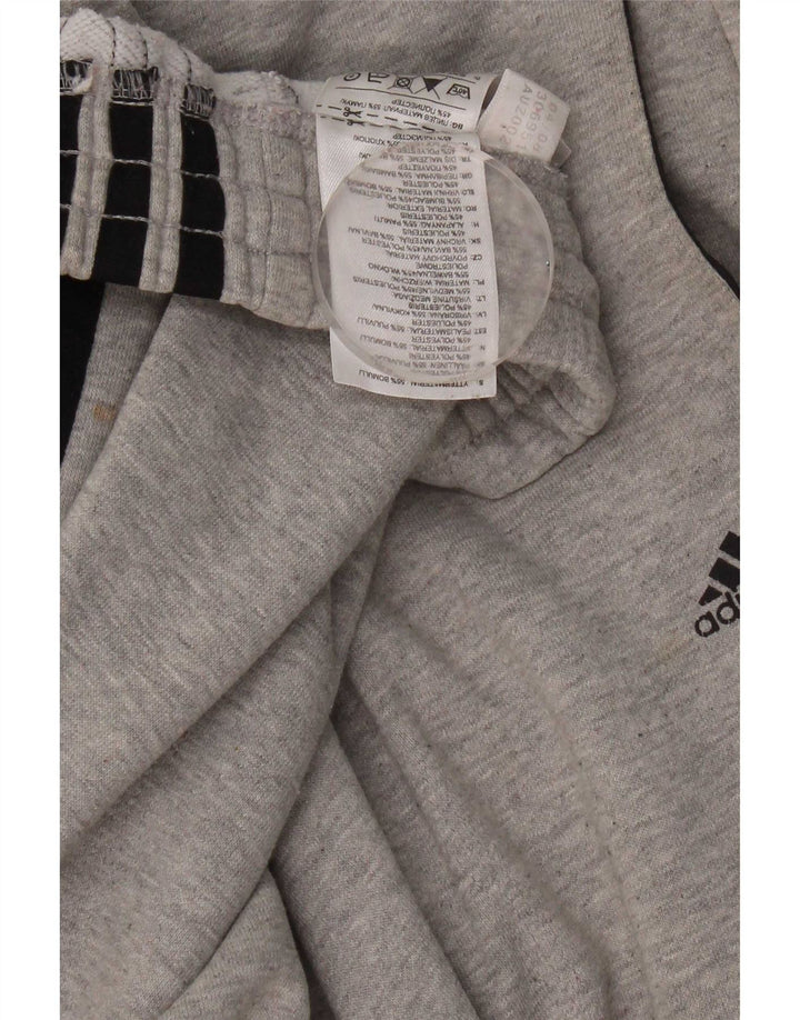 Adidas - Pantalón de chándal para hombre, talla 2XL, algodón gris