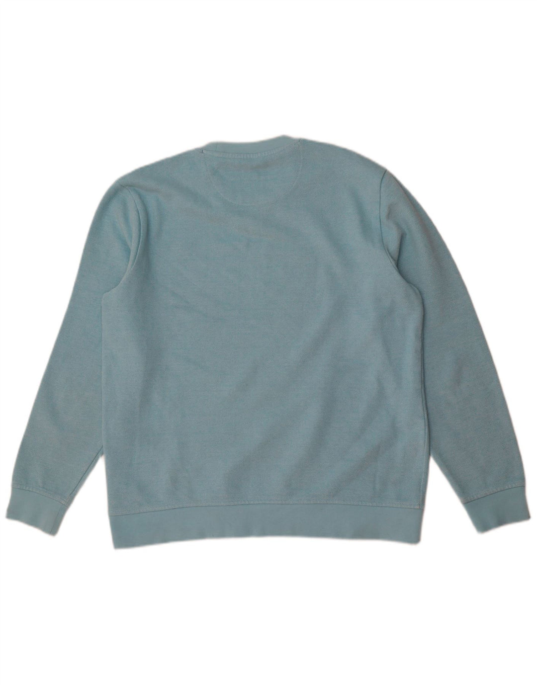 Crew Clothing - Sudadera para hombre, color azul medio, algodón