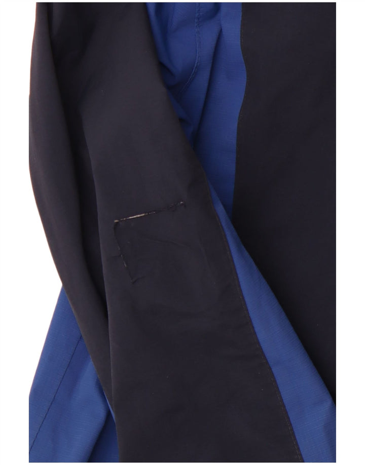 MOUNTAIN WAREHOUSE Chaqueta impermeable para hombre UK 36 Small Azul marino Colorblock