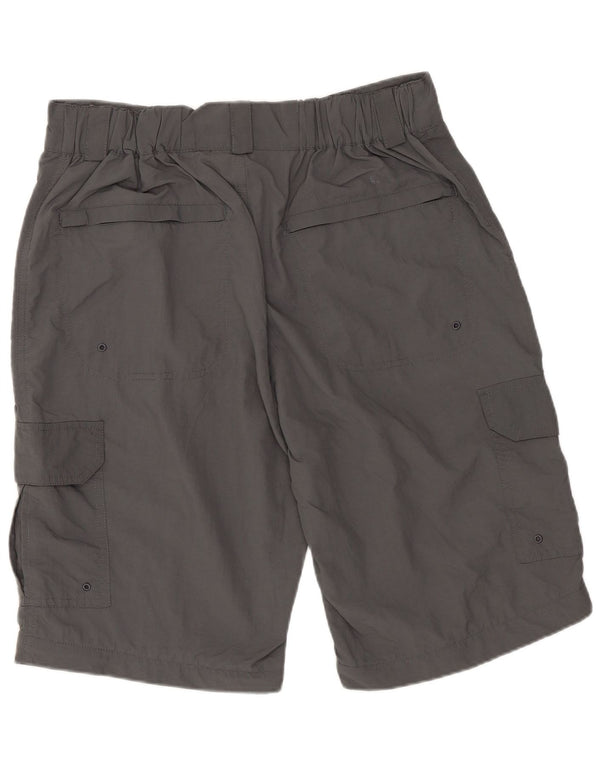 MOUNTAIN WAREHOUSE Shorts cargo para hombre W32 Nylon gris medio
