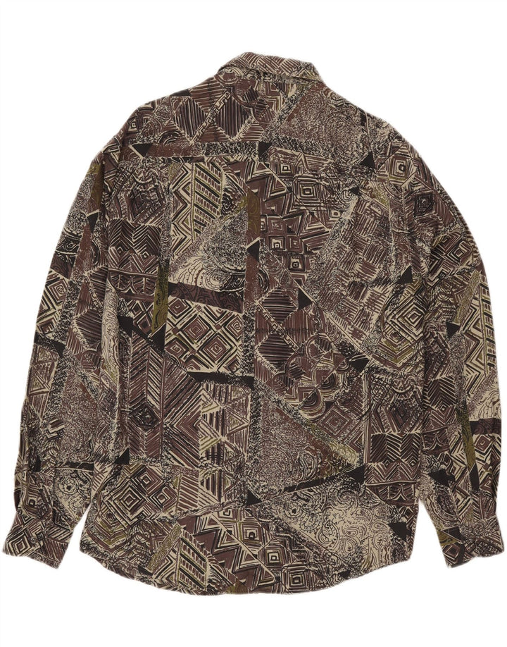 Azzurra Camisa Con Estampado Abstracto De Viscosa Verde Grande |