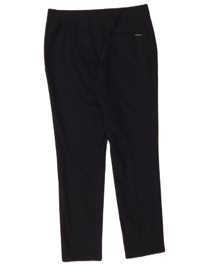 Marks & Spencer Pantalones chinos para mujer UK 12 Medium W32 L30 Azul marino