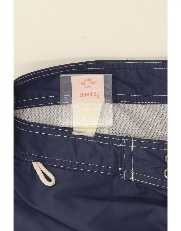 Bañador Sundek Hombre Mediano Azul Marino Nylon