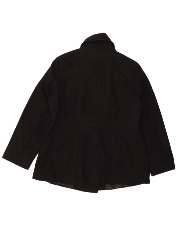 LONDON FOG Chaquetón para Mujer UK 46 Grande Negro
