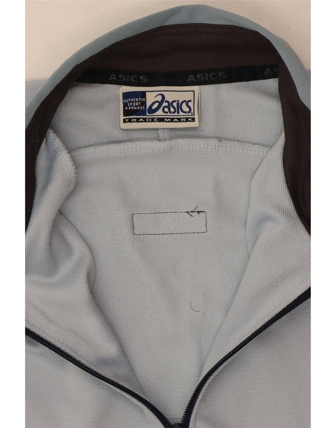 Asics - Chaqueta de chándal para mujer, talla 40, color azul medio