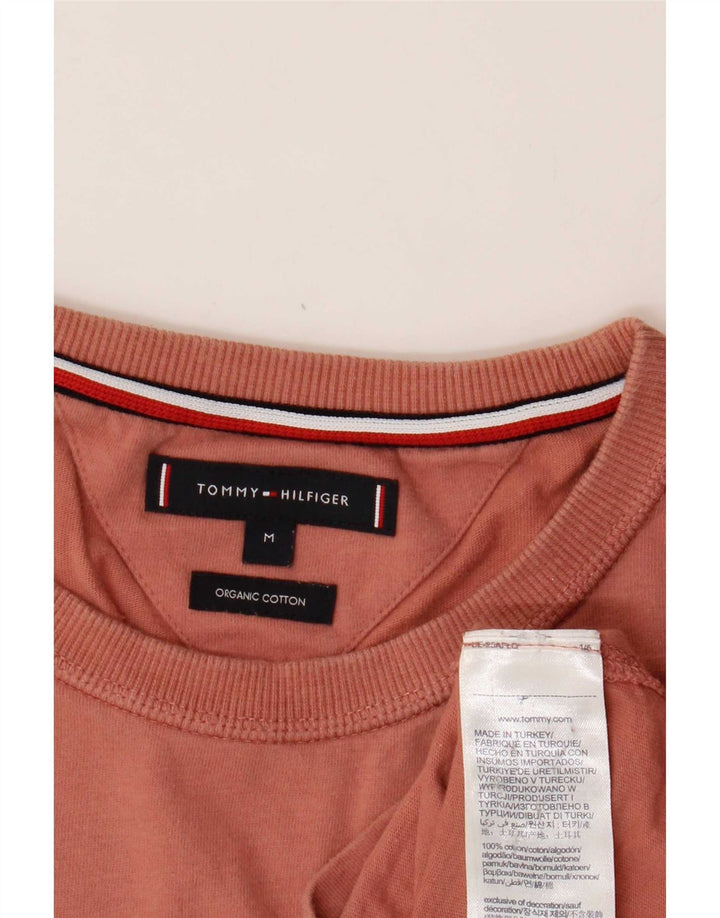 Camiseta Tommy Hilfiger Hombre Top Algodón Marrón Medio