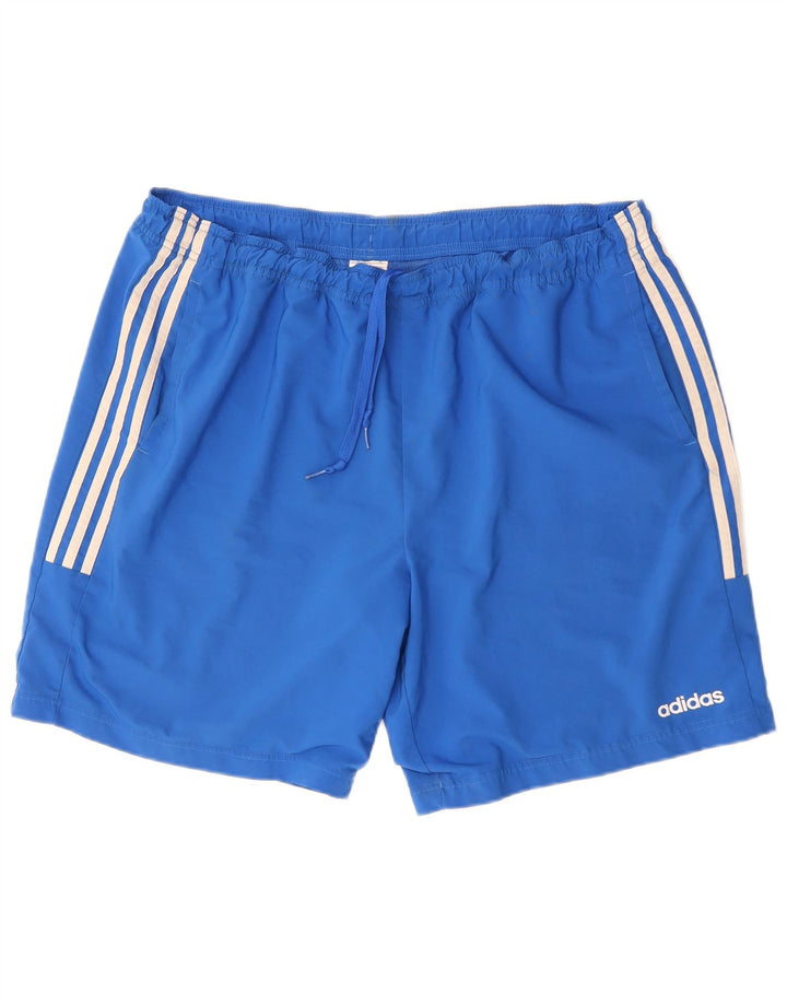 Adidas Pantalones cortos deportivos para hombre XL Azul Poliéster