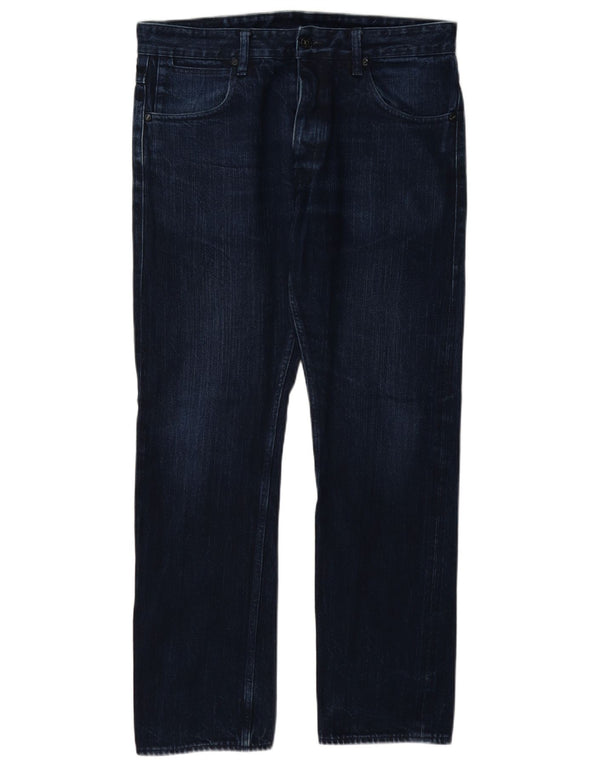 Vaqueros rectos para hombre G-Star W33 L32 Algodón azul
