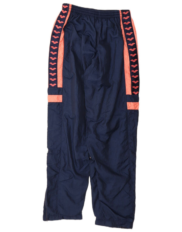 Arena Pantalones de chándal gráficos para mujer UK 44 Medium Azul marino Colorblock