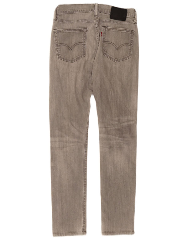 Vaqueros pitillo Levi's para mujer W29 L32 Algodón gris