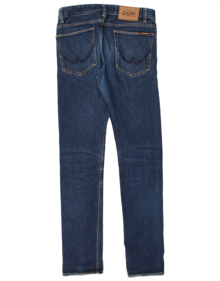 Superdry Vaqueros ajustados para hombre W28 L32 Algodón azul