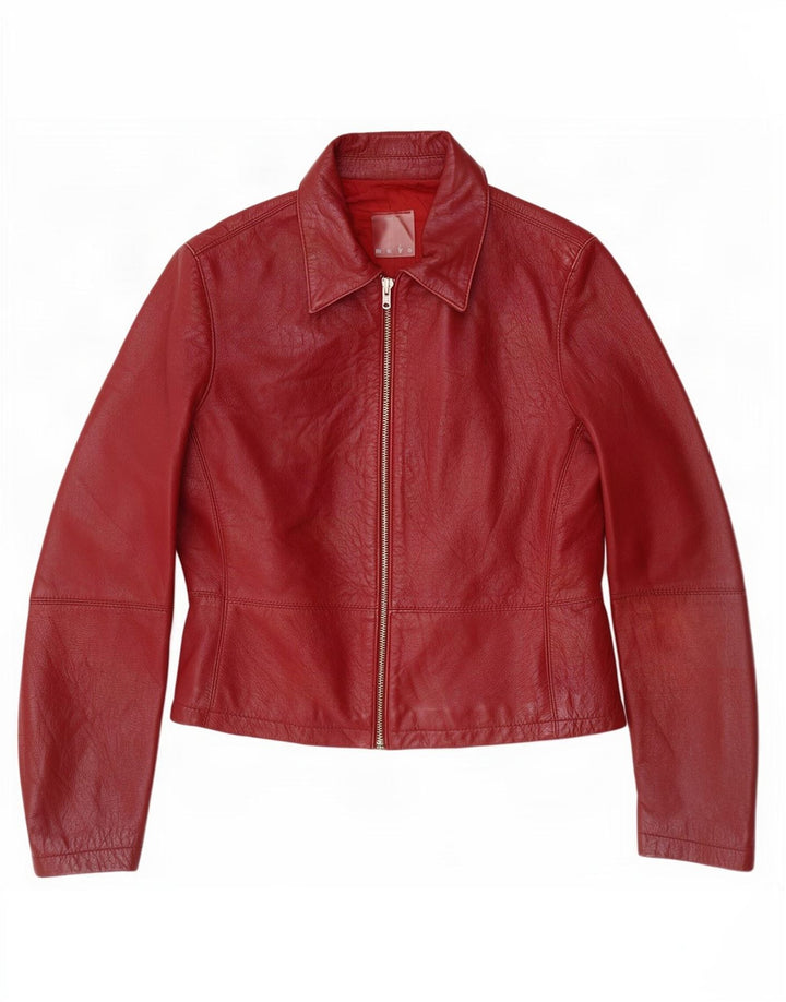 Chaqueta de cuero para mujer Mays IT 42 Medium Red