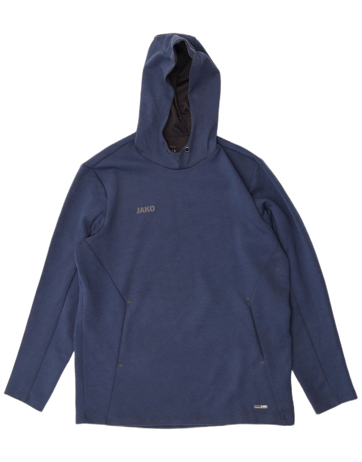 Jako Hombre Sudadera con capucha Jumper XL Azul Marino Poliéster